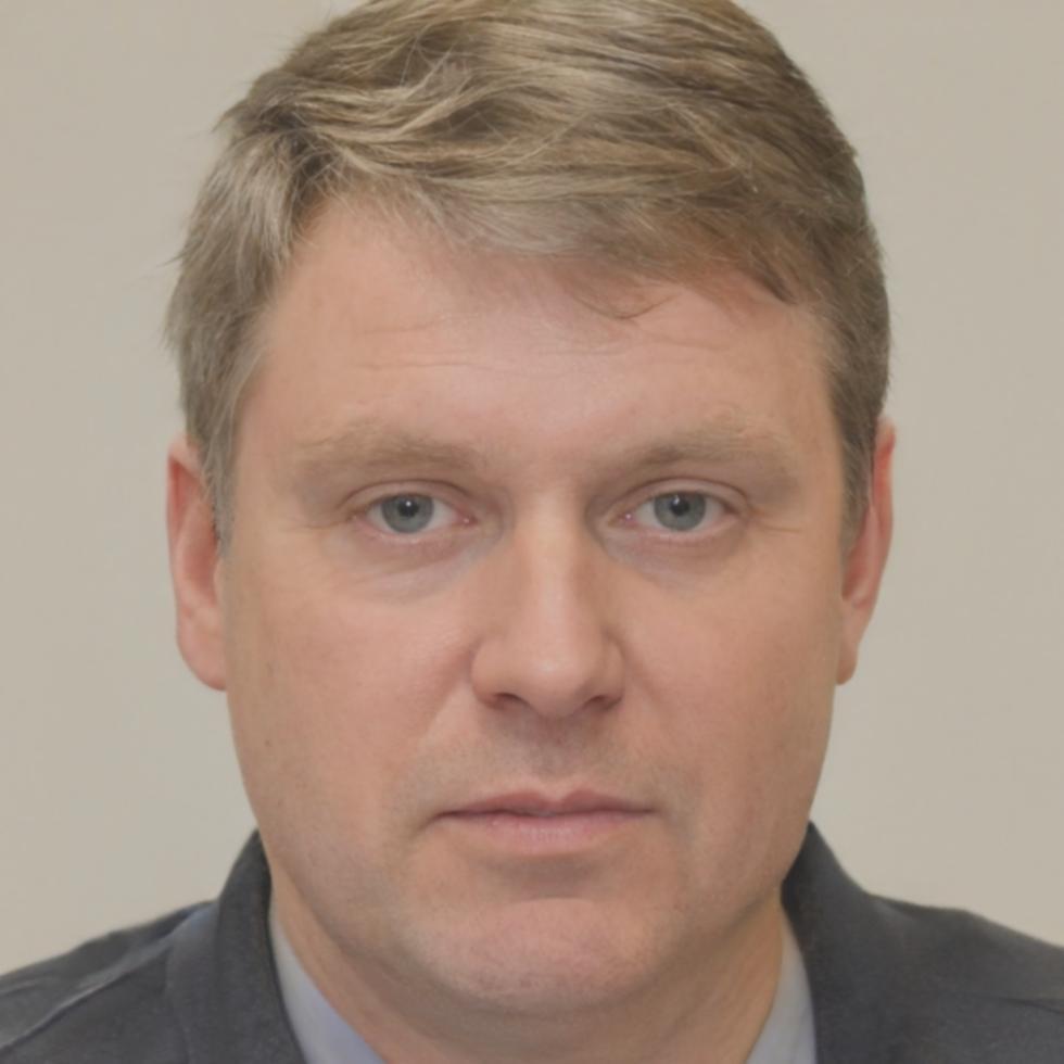 Portrait of Toivo Lundgren, Financial Education Director