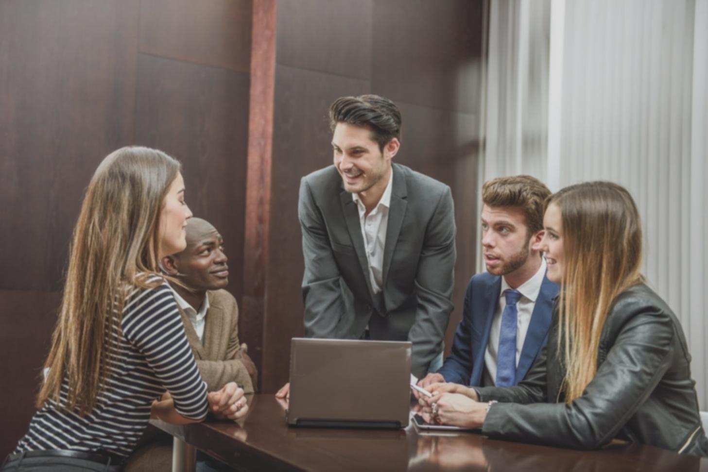 Financial planning workspace with documents and analysis tools